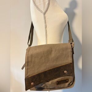 Augur Canvas Shoulder Bag | Very Good Condition